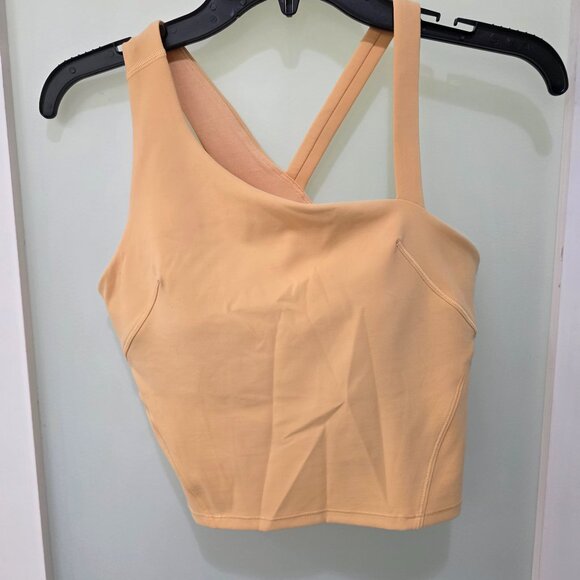 lululemon athletica Tops - Lululemon Women’s Orange One Shoulder Crop Top